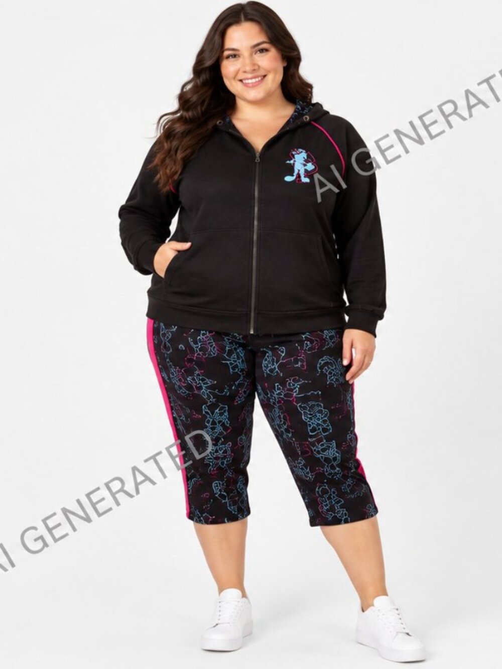 Space Jam A New Legacy Tune Squad 2 Piece Hoodie & Leggings Set Women’s